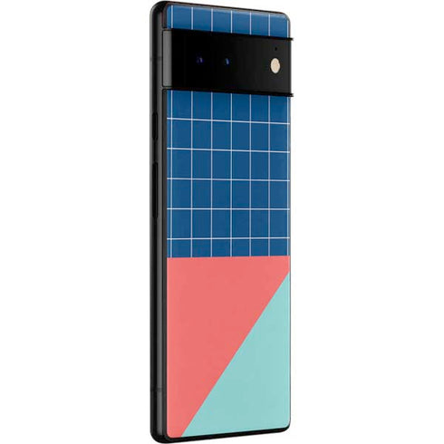 Checkered Split Google Pixel 6 Skin